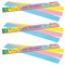 Dry Erase Sentence Strips, 3 Assorted Colors, 1-1/2" X 3/4" Ruled, 3" x 24", 30 Per Pack, 3 Packs